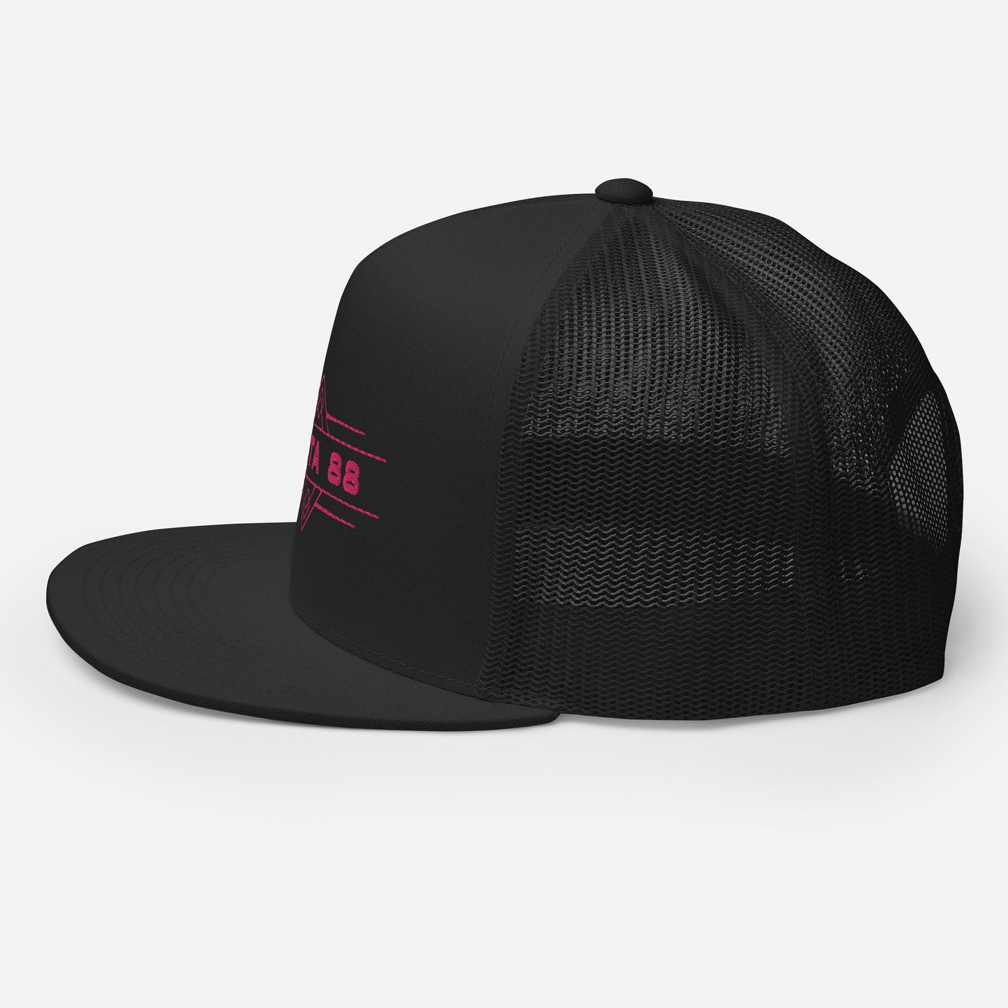Delta 88 Classic Black/Pink Cap