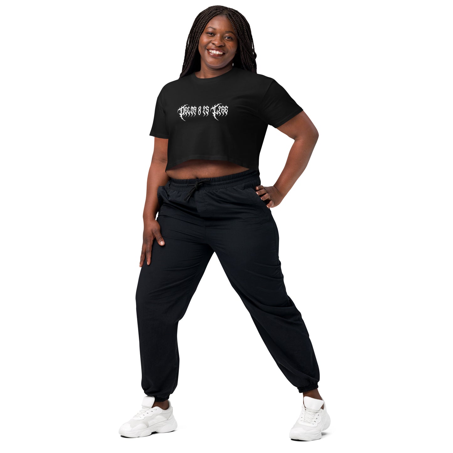 Delta 8 Is Life - Women’s crop top