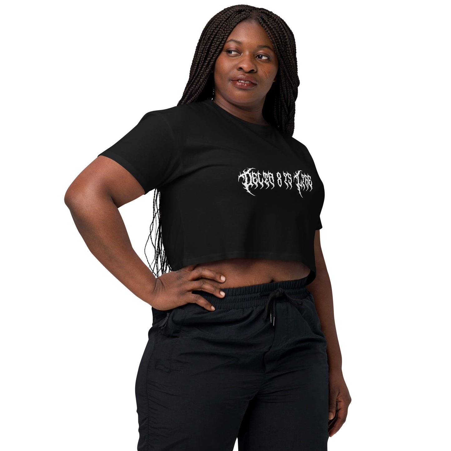 Delta 8 Is Life - Women’s crop top