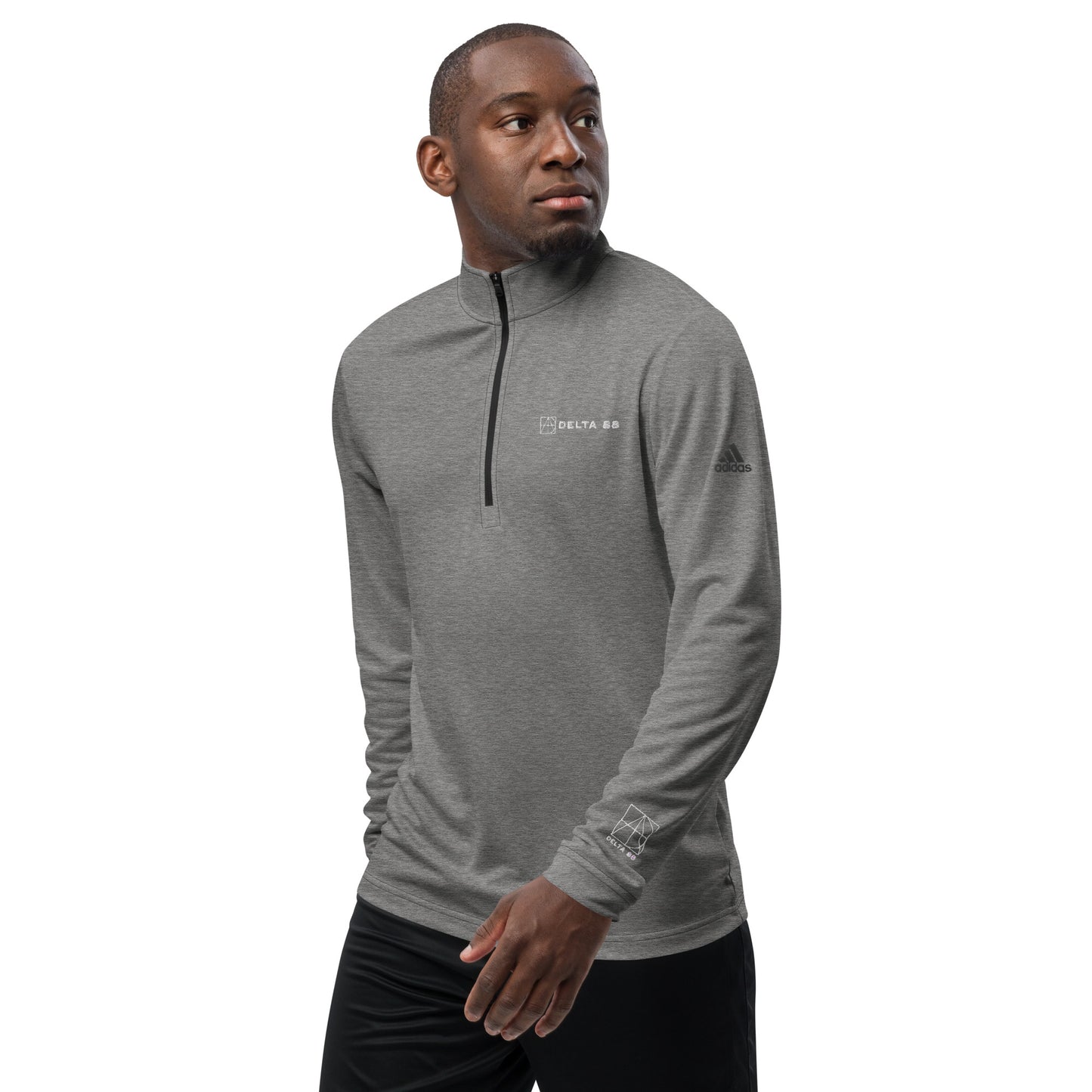 Delta 88 Adidas Quarter zip pullover