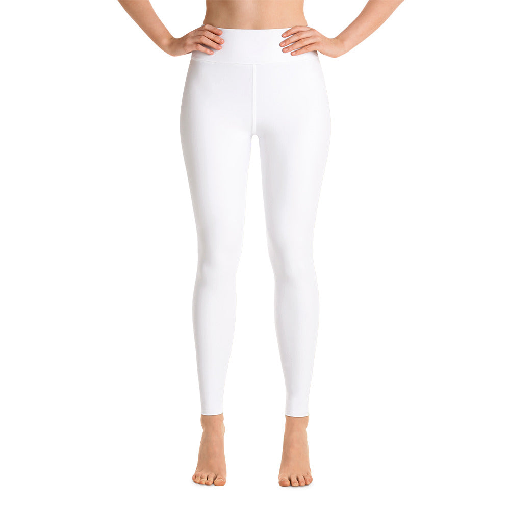 Delta 88 White Yoga Leggings