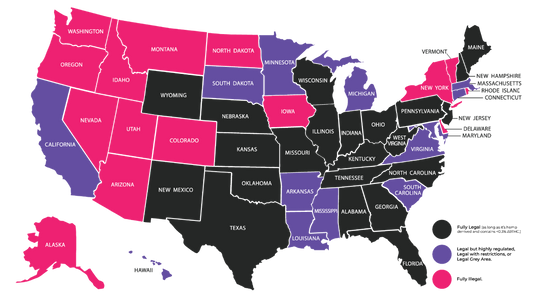 Is Delta 8 Legal In Your State? A State By State Breakdown.