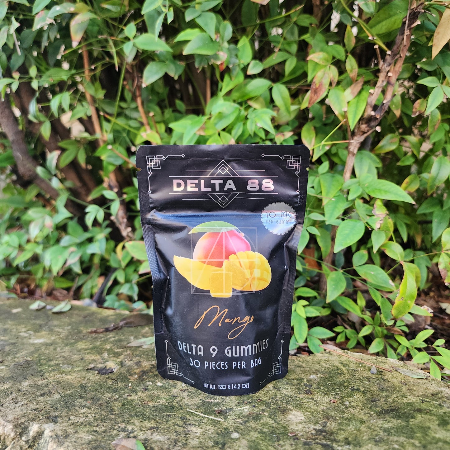 Delta 9 Mango 10MG Gummies - 30 count