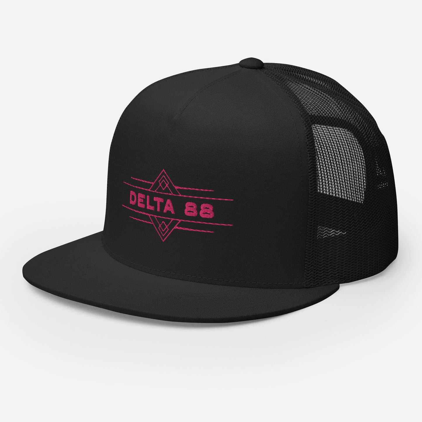Delta 88 Classic Black/Pink Cap