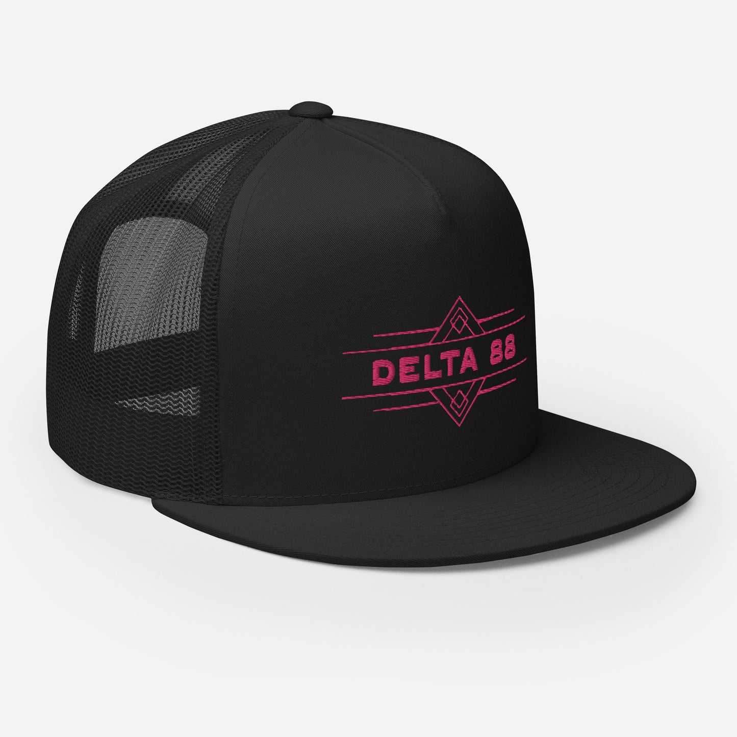 Delta 88 Classic Black/Pink Cap
