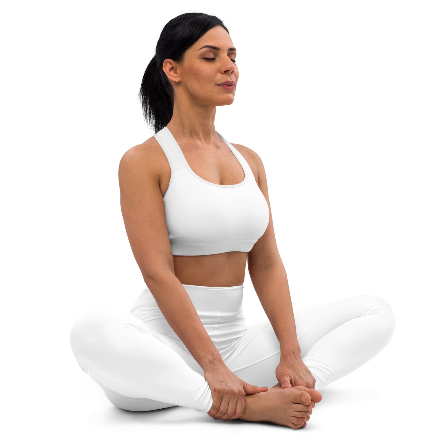 Delta 88 White Yoga Leggings