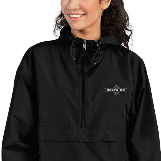 Delta 88 Embroidered Champion Packable Rain Jacket