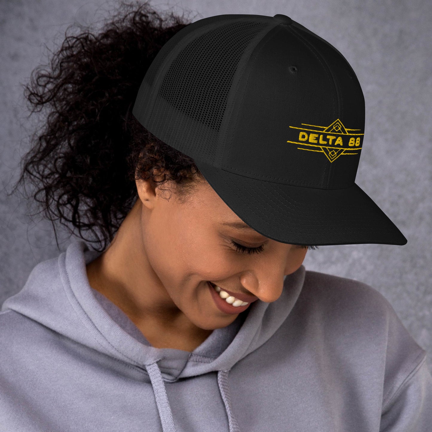 Delta 88 Gold Embroidered Cap